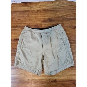 BirdDogs Boom For Your Boomstick Mens Size L Khaki Classic Lined Shorts Casual